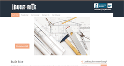 Desktop Screenshot of builtriteconstruction.com