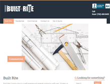 Tablet Screenshot of builtriteconstruction.com